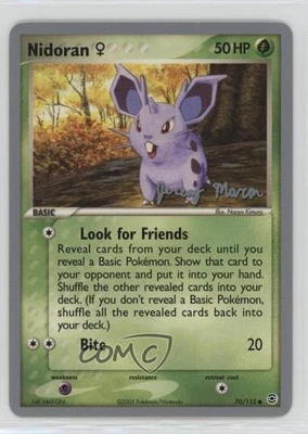 Nidoran F Pokémon World Championships Decks #70 2005 - Image 1 of 2
