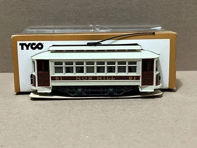 Tyco 214D HO Gauge Gay Nineties Nob Hill #61 Electric Trolley Car - Image 1 of 4