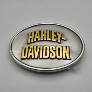 Men's Belt Buckle - Harley Davidson Nickel Silver #MAU012 - Picture 1 of 6