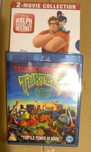 Wreck It Ralph Duopack Blu Ray And Teenage Mutant Ninja Turtles New - Imagen 1 de 2