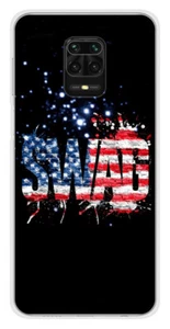 Coque en silicone imprimée compatible Xiaomi Redmi Note 9S Swag usa - Picture 1 of 3