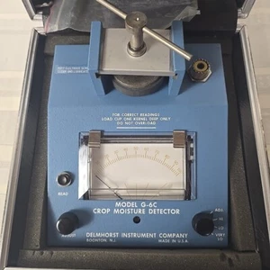 Delmhorst Instrument Company G-6C Crop Moisture Detector In Good Condition - Picture 1 of 8