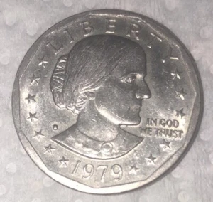 1979 S Susan B Anthony Liberty FG Frank Gasparro un dollaro USA Moneta - Foto 1 di 5