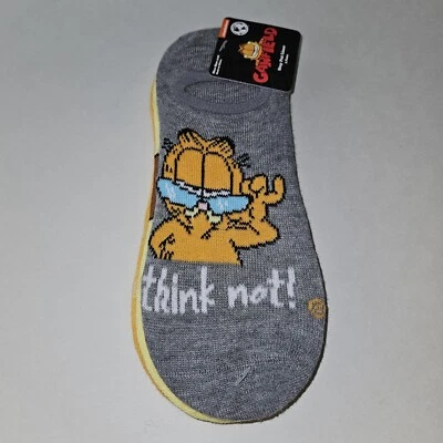 NUEVO 3 Pares Garfield Stay Put Forro Calcetines Mujer Zapato Talla 4-10 Lote Odie Foto 1 de 4