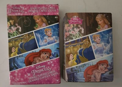 Disney Princess Jumbo Playing Cards 54 Cards - Image 1 of 4