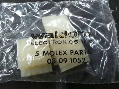 (5) Conector Waldom Molex 03091052 5 posiciones de una fila Foto 1 de 2