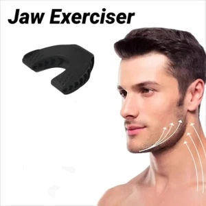 U Shape Facial Jaw Exerciser And Neck Toning Jawline for Men Women Face Muscle - Picture 1 of 6