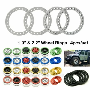 1.9" & 2.2" Metal Replacement Wheel Beadlock Ring For 1/10 RC Crawler Wheel Rims - Picture 1 of 21