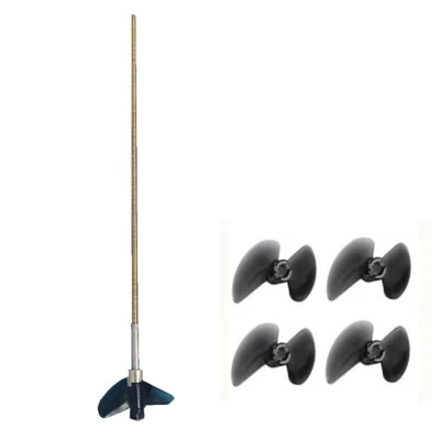 Flex shaft set +4pcs propeller for UDIRC UDI005 arrow UDI903 brushless RC boat - Image 1 of 3