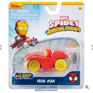 Marvel’s Spidey and His Amazing Friends Amazing Metals Ironman Diecast Vehicle - Bild 1 von 24