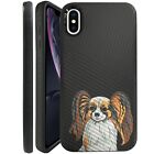 Cute Dog Case for Apple iPhone XS MAX, iPhone 10 Plus [Dual Layer Case]