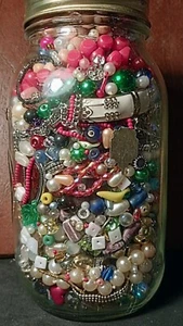 Vintage To Modern Craft Jewlery Jar - Picture 1 of 8