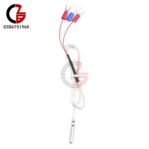 PT100 1M/2Meters Platinum Resistance Temperature Sensor Temperature Probe - Picture 1 of 22