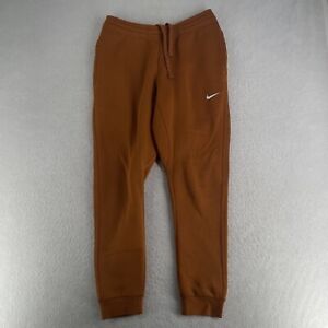 Nike Sportswear Club Fleece Tapered Joggers Brown Men's Size Medium 826431-290