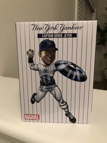 June 23 2023 Derek Jeter Marvel Captain America BOBBLEHEAD New York Yankees Cover