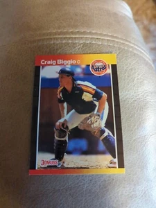 1989 Donruss #561 Craig Biggio HOF Houston Astros RC - Picture 1 of 2