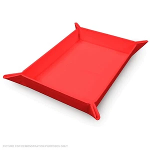 ULTRA PRO Vivid Magnetic Foldable Dice Tray - RED - Picture 1 of 1