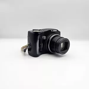 Canon PowerShot SX100 IS 8.0MP Camera - Black - Parts Only - Turns On No Display - Picture 1 of 8
