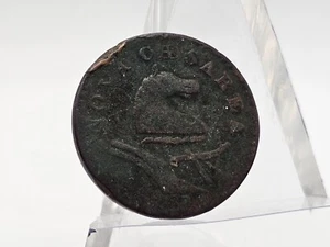 1787 New Jersey Cent **RARE Colonial Copper** - Picture 1 of 2