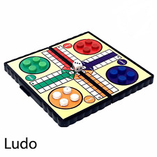 Travel Ludo Magnetic Mini Board Game Stocking Filler Kids Children Family