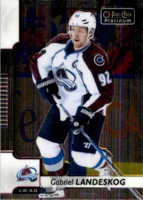 2017-18 O-Pee-Chee Platinum Gabriel Landeskog #18 - Image 1 of 2