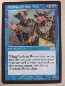 "Magic The Gathering Magic The Gathering ""INVESTIGADORES DE LA ACADEMIA"" Tarjeta de la Saga de Urza 58/350 ¡ENVÍO GRATUITO!¡! - Imagen 1 de 2