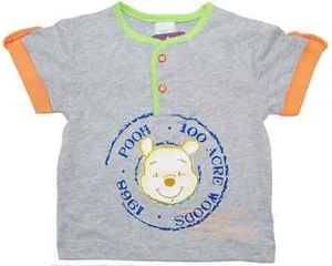 Disney Winnie the Pooh T-Shirt Shirt Pulli Baumwollmischung grau Gr. 74 neu - Bild 1 von 1