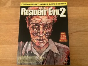 RESIDENT EVIL 2 (PRIMA'S 1997 PUZZLE SOLUTIONS GUIDE BOOK) - Picture 1 of 11