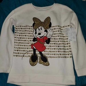 SALE*NWT Disney Minnie Mouse Sweatshirt Jumping Beans Sz 6X - Picture 1 of 4