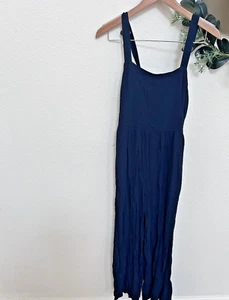 Madewell Strampler ärmellos dunkelblau Baumwolle Damen Größe 0 - Bild 1 von 18