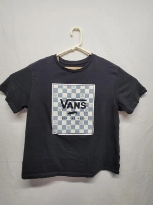 Camisa Vans Niña Mediana (10-12) Nueva Caja Relleno Floral Cuadros Crew Camiseta Gráfica Foto 1 de 4