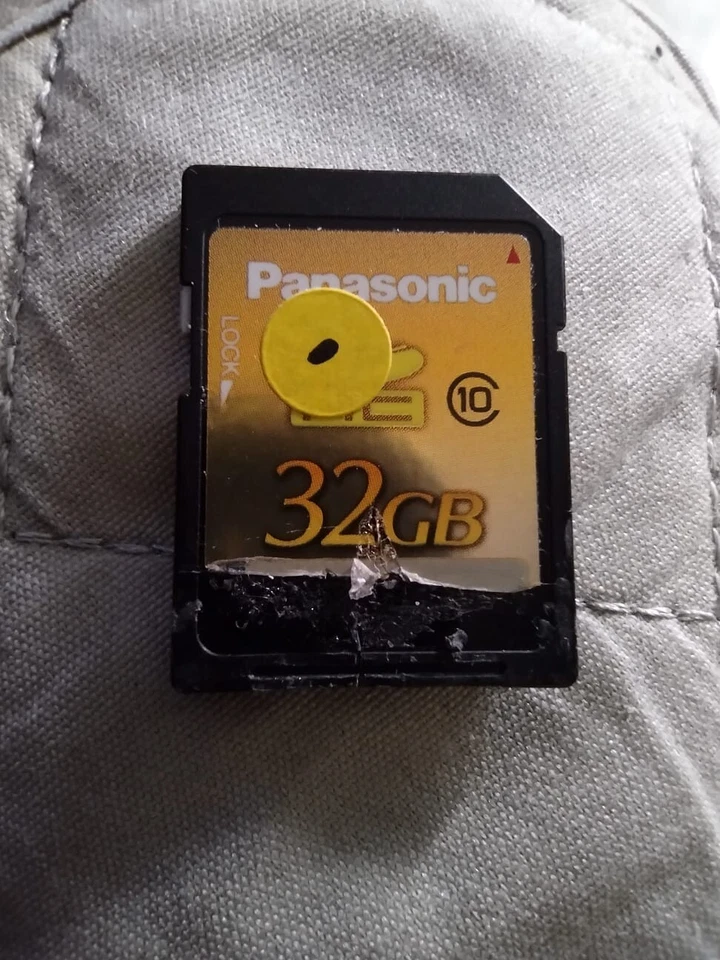 Memoria SD HC 32GB Panasonic per Navigatori Auto GPS macchine fotografiche SDHC - Immagine 1 di 1