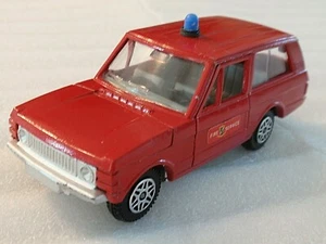 Dinky Toys #195 Red Range Rover Firefighter Fire Service Truck 71-78 W/ ORG BOX! - Picture 1 of 17