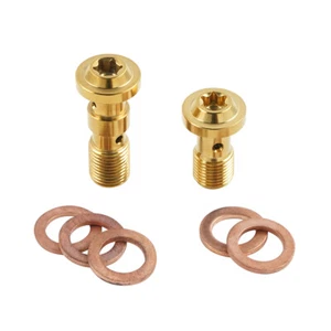 M10 x 1.0 Motorcycle Brake Banjo Bolt For Suzuki GSXR 400 750 750W 1100 1985-96 - Picture 1 of 17