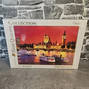 Clementoni 1000 Puzzle Viaggio Londra Alta Qualità Collezione Nuovo Sigillato - Foto 1 di 4