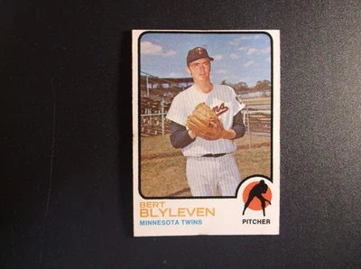 1973 Topps Baseball Bert Blyleven Card # 199 - Image 1 of 2