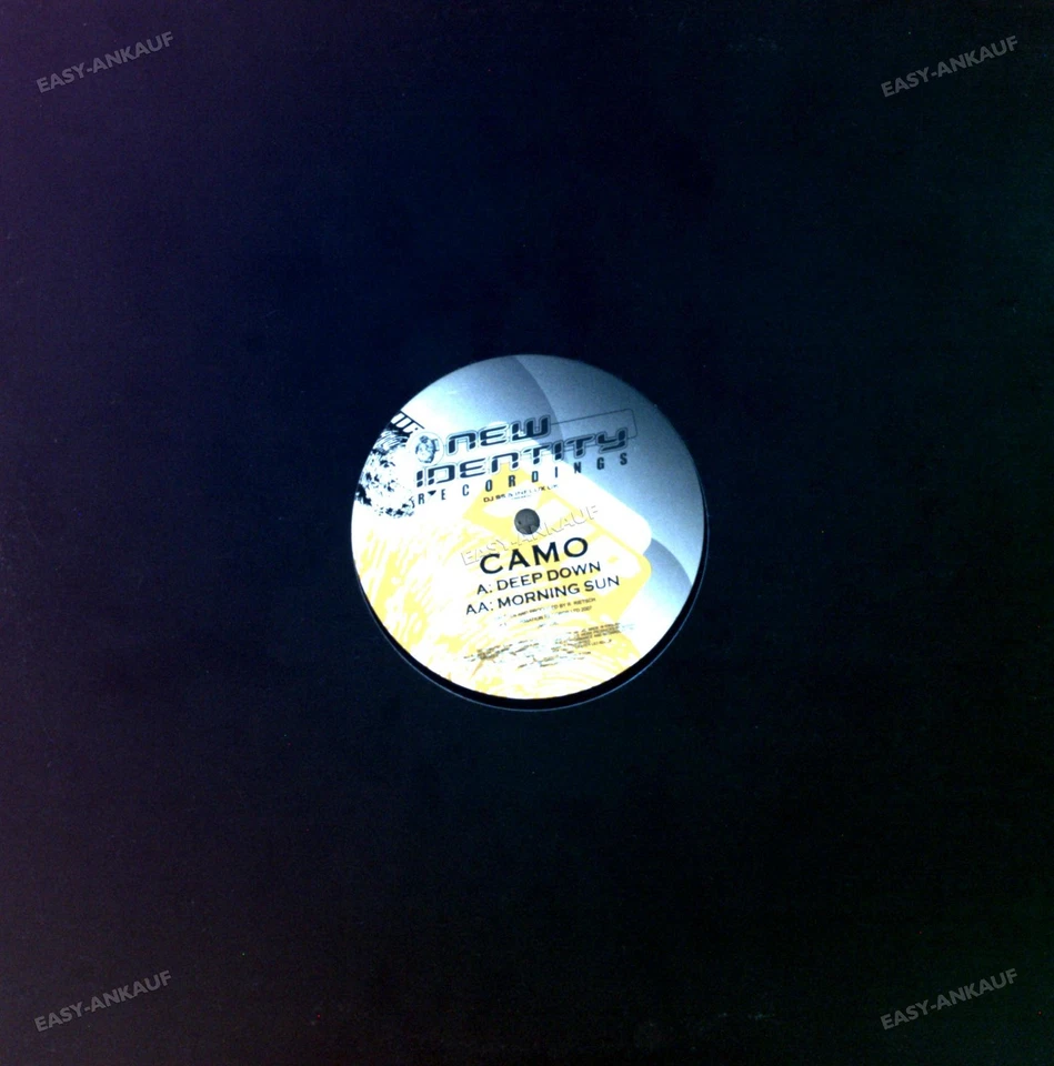 DJ SS & Influx UK Present Camo - Deep Down / Morning Sun Maxi (VG) . - Image 1 of 1