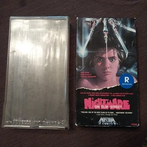 A Nightmare On Elm Street VHS Original Wes Craven Box Protector Included Horror - Picture 1 of 8
