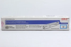 OKI 43459403 / TONER CYAN C3400/C3530 - Picture 1 of 5