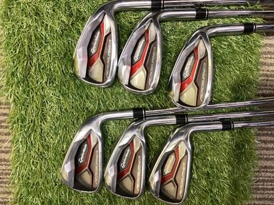 TaylorMade Aero Burner Iron Set 5-9,Pw 6pc Flex Regular KBS C-Taper 90 Steel - Image 1 of 4
