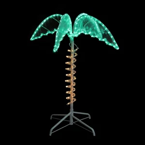 Northlight 2.5� Green and Tan Palm Tree Rope Light Outdoor Decoration - Picture 1 of 3