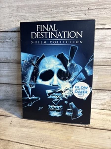 NEW! Final Destination 5-Film Collection DVD Sealed W/Limited Edition Glow Slip - Bild 1 von 9