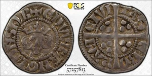 GREAT BRITAIN ENGLAND  Edward I.Silver (1279-1307) Penny York PCGS XF45 S-1429 - Picture 1 of 6