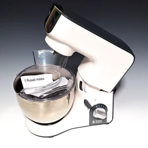 Russell Hobbs 25930 Go Create 10 velocidades pulso 5L 1000W mezclador de pie blanco - Imagen 1 de 14