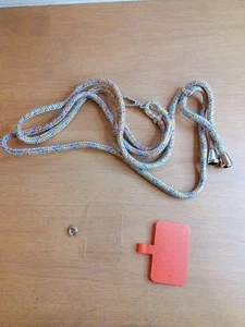 Adjustable Shoulder Neck Strap for Smartphone Cell Phone Colorful Diagonal Desig - Photo 1 sur 2