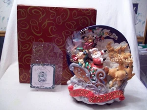 Vintage San Francisco Spieluhr mit Musik & Glasfaser - Bild 1 von 4