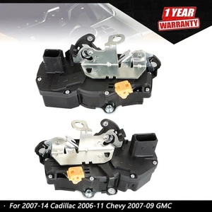 2X Door Lock Actuator Front Left Right For 07-14 Cadillac 06-11 Chevy 07-09 GMC - Picture 1 of 7