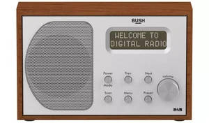 Busch Holz tragbares Mono DAB/UKW Radio DAB1207 A3 7434356 R - Bild 1 von 2