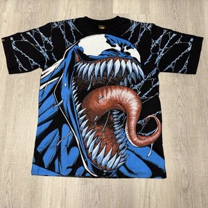 Marvel Venom Spiderman Men’s Modern All over Print t-shirt size XL Black - Imagen 1 de 7