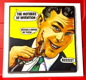 Frank Zappa/Mothers Weasels Ripped My Flesh Album Cover Art PICTURE/PRINT 6.5" - Imagen 1 de 3